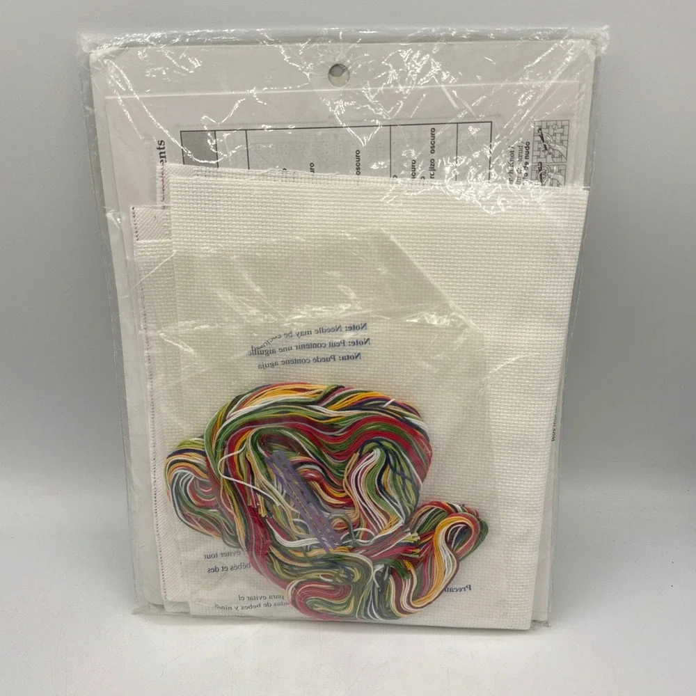 Bucilla Festive Ornaments Mary Engelbreit Set of 6 Red Green 85022 Kit